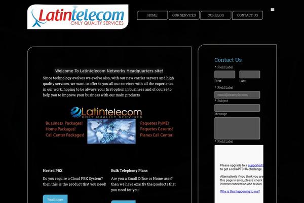 Feather theme site design template sample