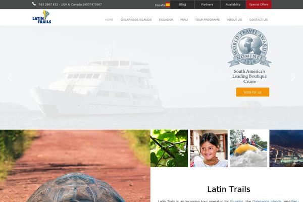 Voyagewp theme site design template sample