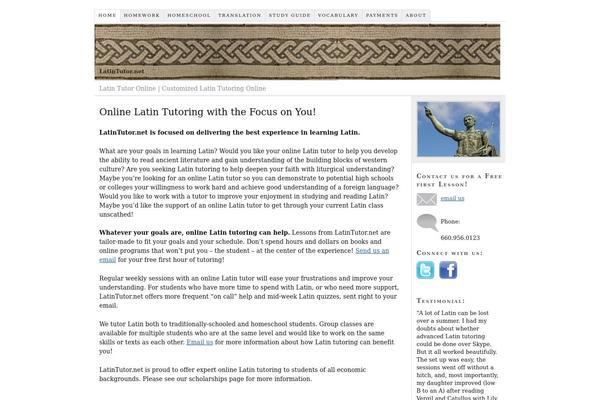 Thesis 1.6 theme site design template sample