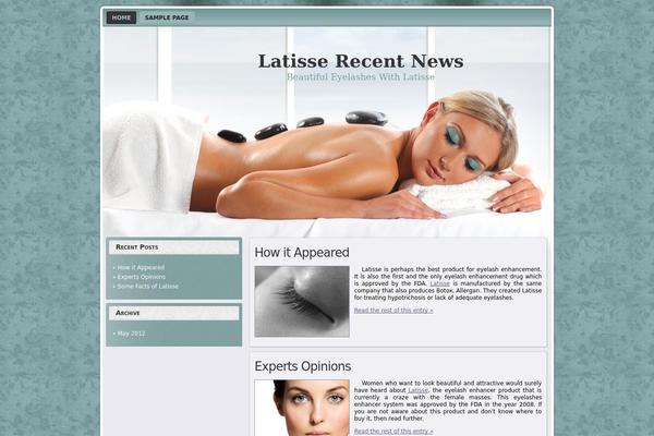 latissesideffects.com site used White_spa