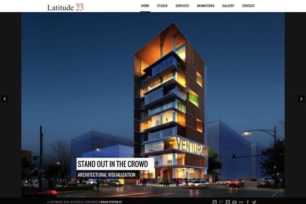Titan theme site design template sample
