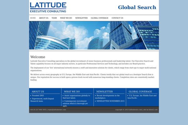 Executive Pro Theme theme site design template sample