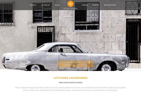 Stockholm Child theme site design template sample