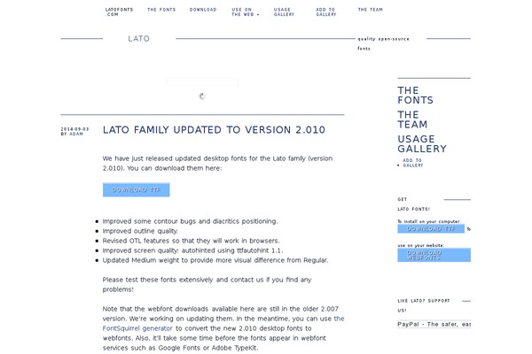 Site using Wp-typography plugin