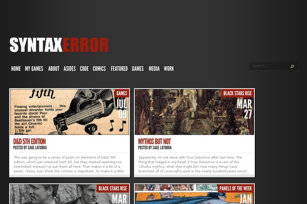 TheStyle theme site design template sample