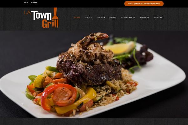 Chicago theme site design template sample
