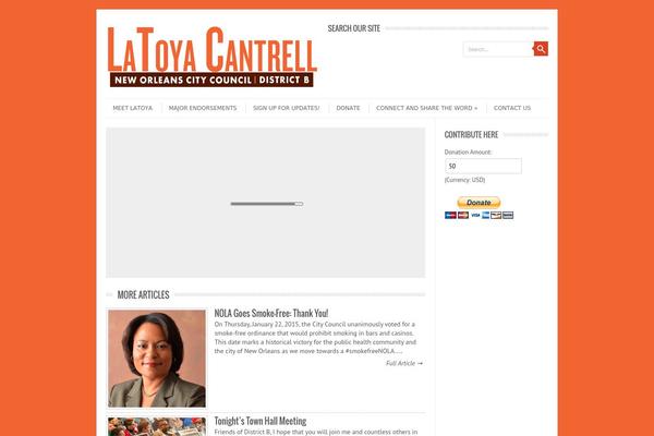 Site using Donate Plus plugin