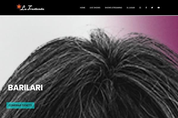 Big-event theme site design template sample