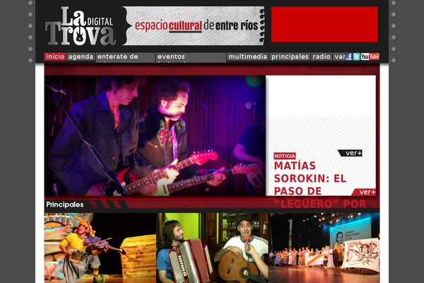 Site using EsAudioPlayer plugin