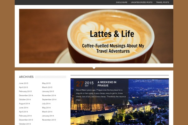 lattesandlife.com site used Unicorn
