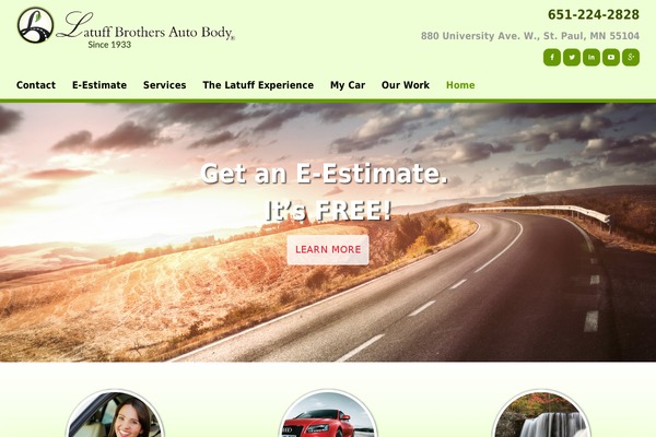 Bootstrap theme site design template sample