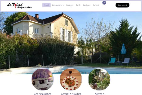Generatepress_child theme site design template sample