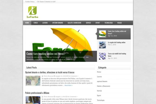 Exciter theme site design template sample