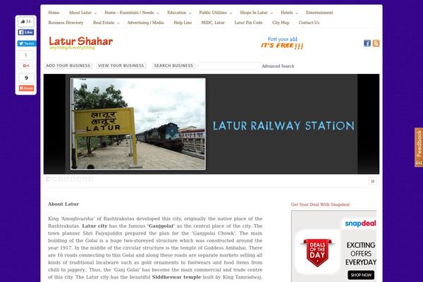 Site using Google Maps Widget plugin