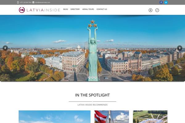 Site using WordPress Colorbox Lightbox plugin