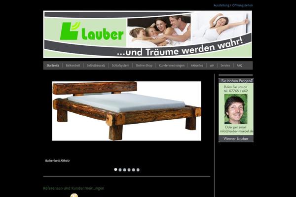 Nano theme site design template sample