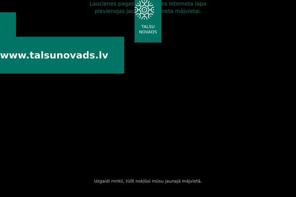lauciene.lv site used Talsi