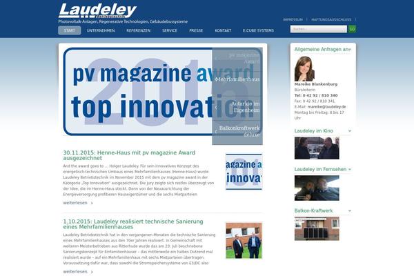 laudeley.de site used Horizons