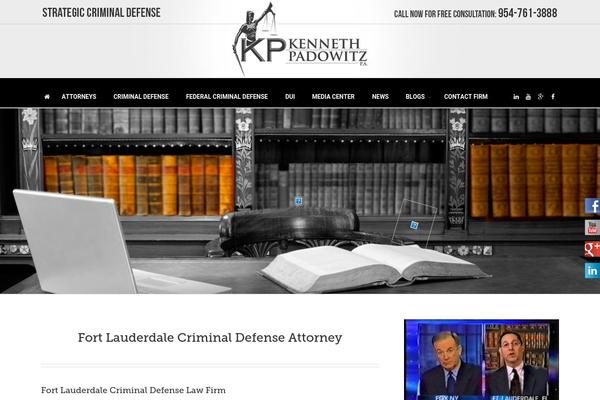 Site using Arscode-social-slider plugin