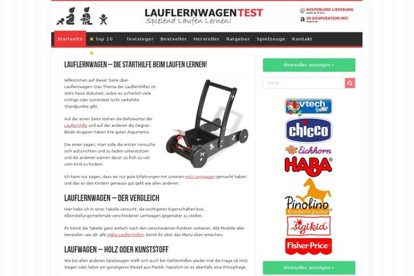 Site using Footable plugin