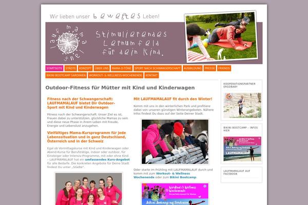 Site using Max Mega Menu plugin