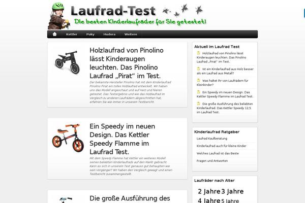 laufrad-test.org site used Iblogpro
