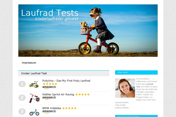 Gonzo theme site design template sample