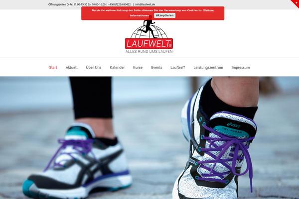 Site using Ditty News Ticker plugin