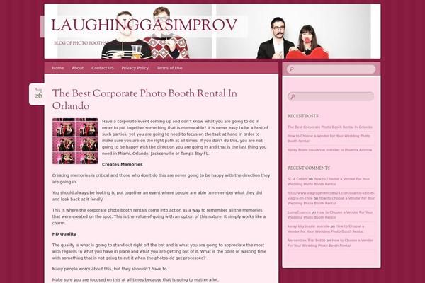 Bouquet theme site design template sample