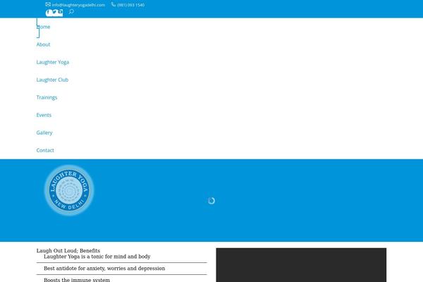 The7 Child theme site design template sample