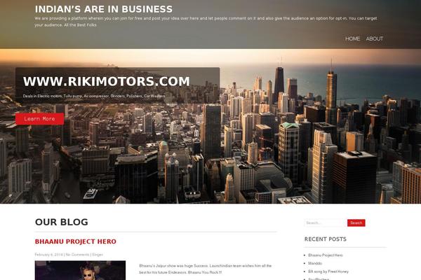 launchindian.com site used Precious Lite