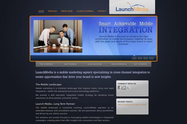 Starkers theme site design template sample