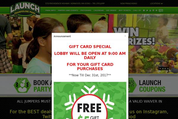 Site using Wordpress-social-stream plugin
