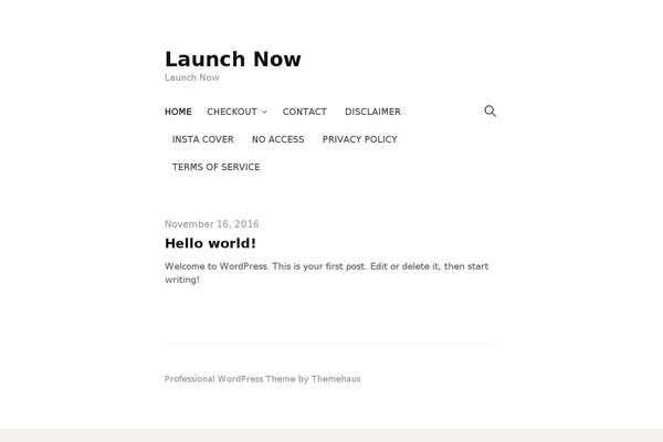 Write theme site design template sample