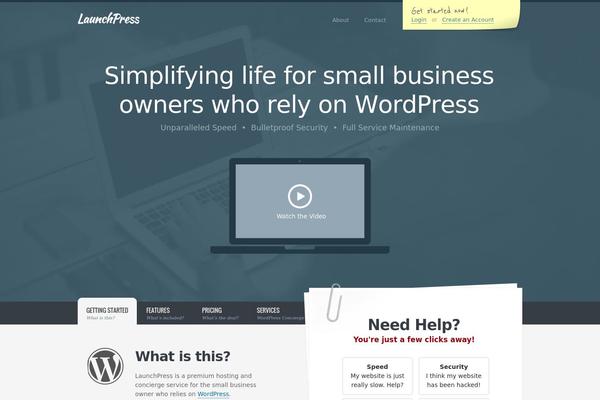 Site using Icons for Features plugin