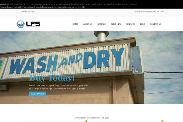 Constructo theme site design template sample