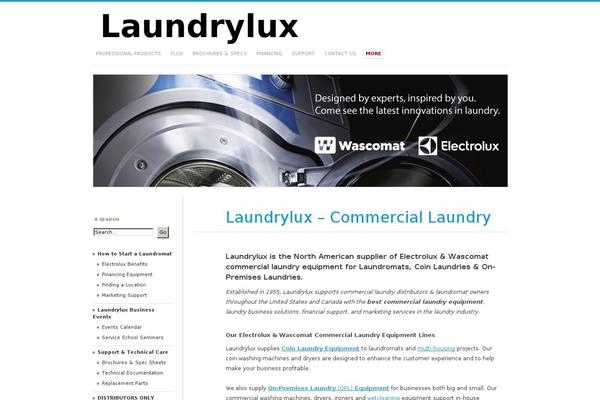 laundrylux.com site used Chateau-wpcom