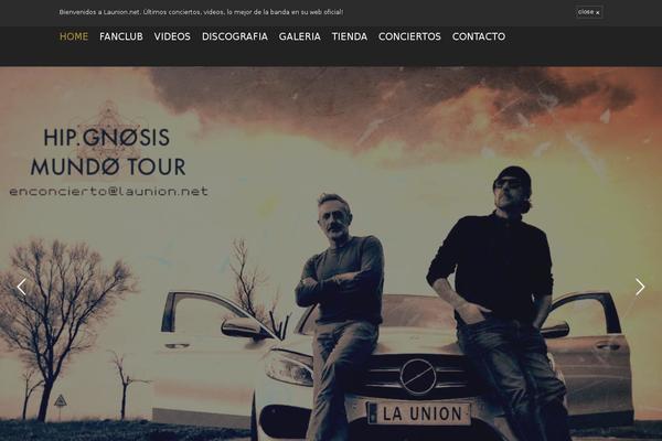 Site using Wolf-music-network plugin