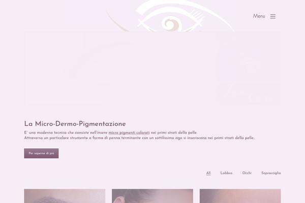 Kalium-child theme site design template sample