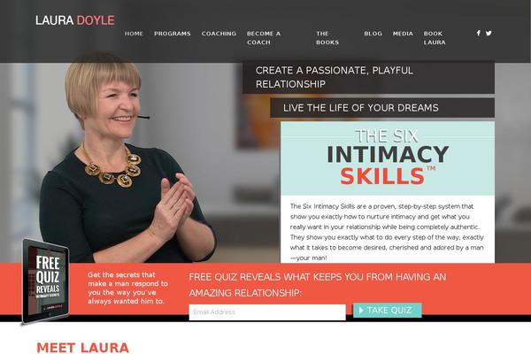 Generatepress_child theme site design template sample