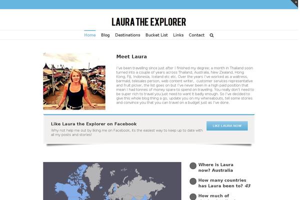 Site using Twiget Twitter Widget plugin