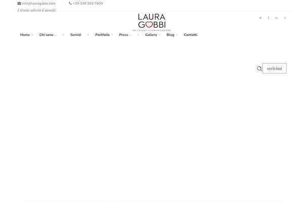 lauragobbi.com site used Zefirr