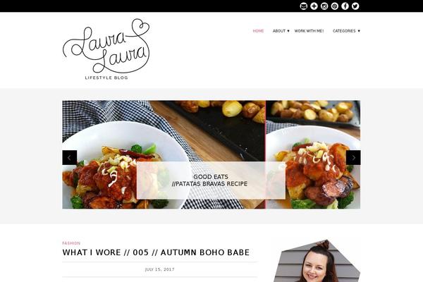 Olivie theme site design template sample