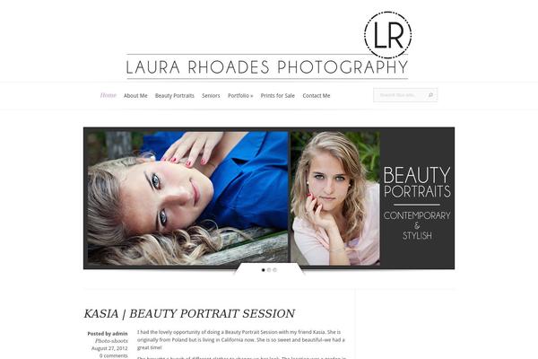 Evolution theme site design template sample