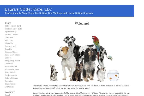 Barthelme theme site design template sample