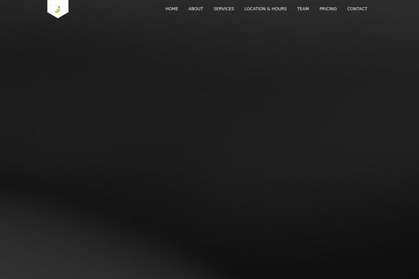 Horizon theme site design template sample