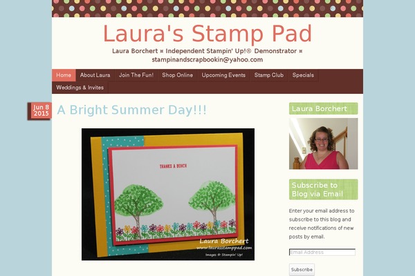 Scrappy theme site design template sample