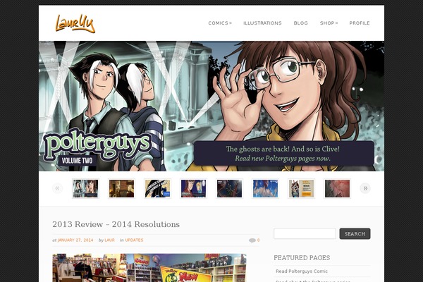 Dandelion theme site design template sample