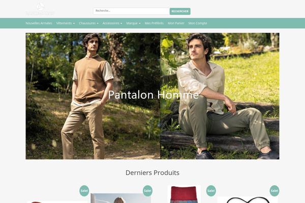 laure-sarah.fr site used Hyper-commerce