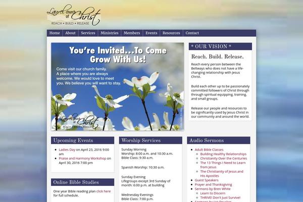 EPIC theme site design template sample